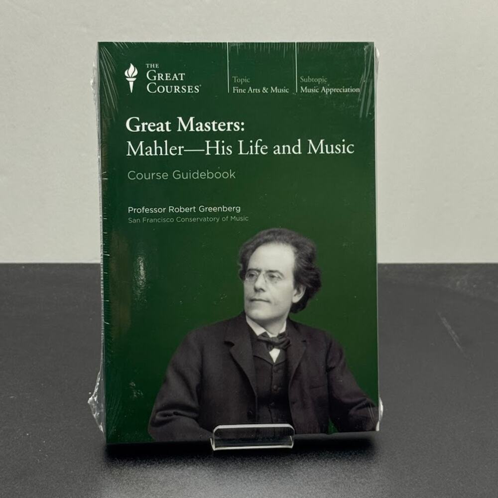 The Great Courses: Great Masters: Mahler—His Life and Music Guidebook & DVD's